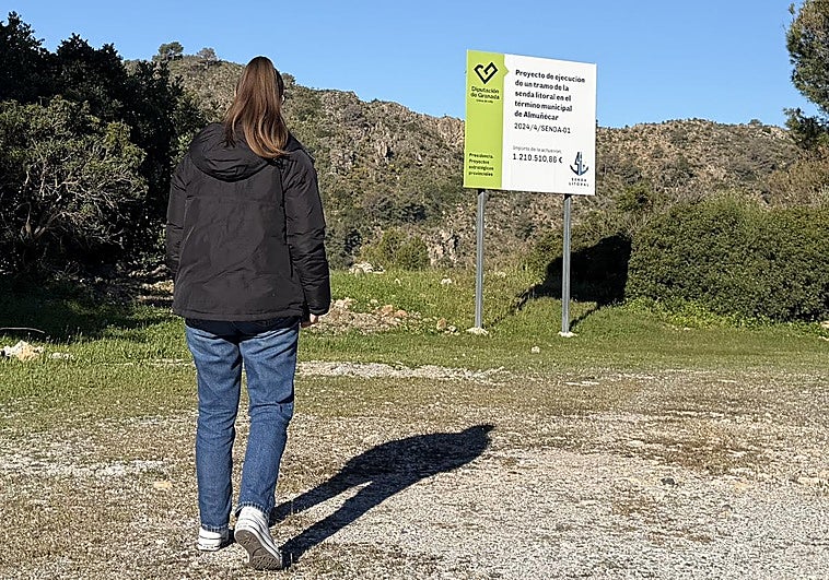 Las obras de la senda litoral se retrasan por problemas en el terreno por las lluvias